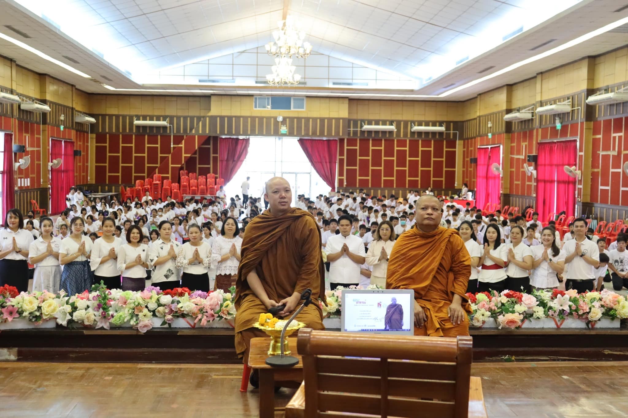 กิจกรรมเข้าค่ายส่งเสริมคุณธรรม จริยธรรม